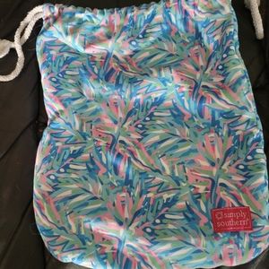Simply Southern- drawstring bag.